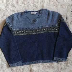 Private Eyes V Neck Sweater